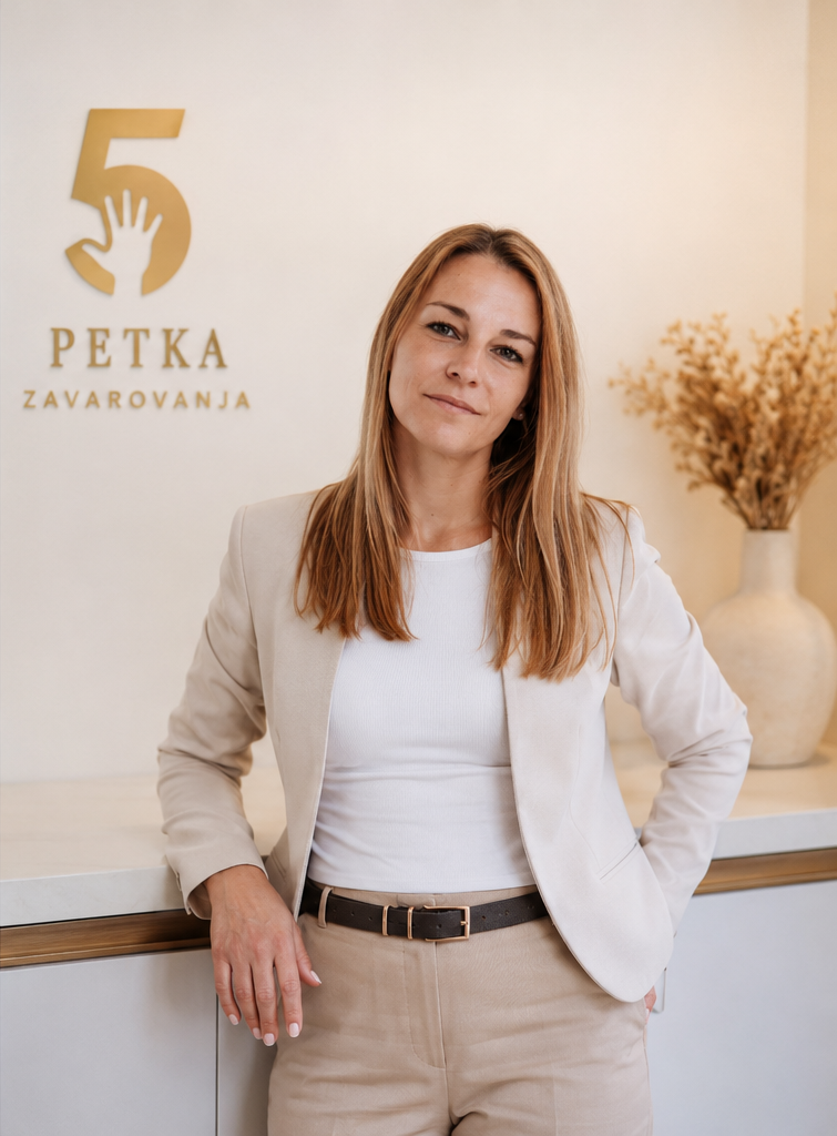 Petra Guštin, osebna svetovalka za zavarovanja